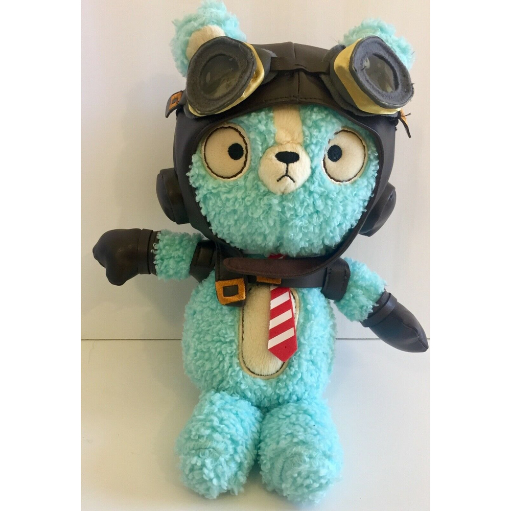 Ryder the Radio Flying Blue Bear Taking Flight Plush Teddy Stuffed Aviator Pilot